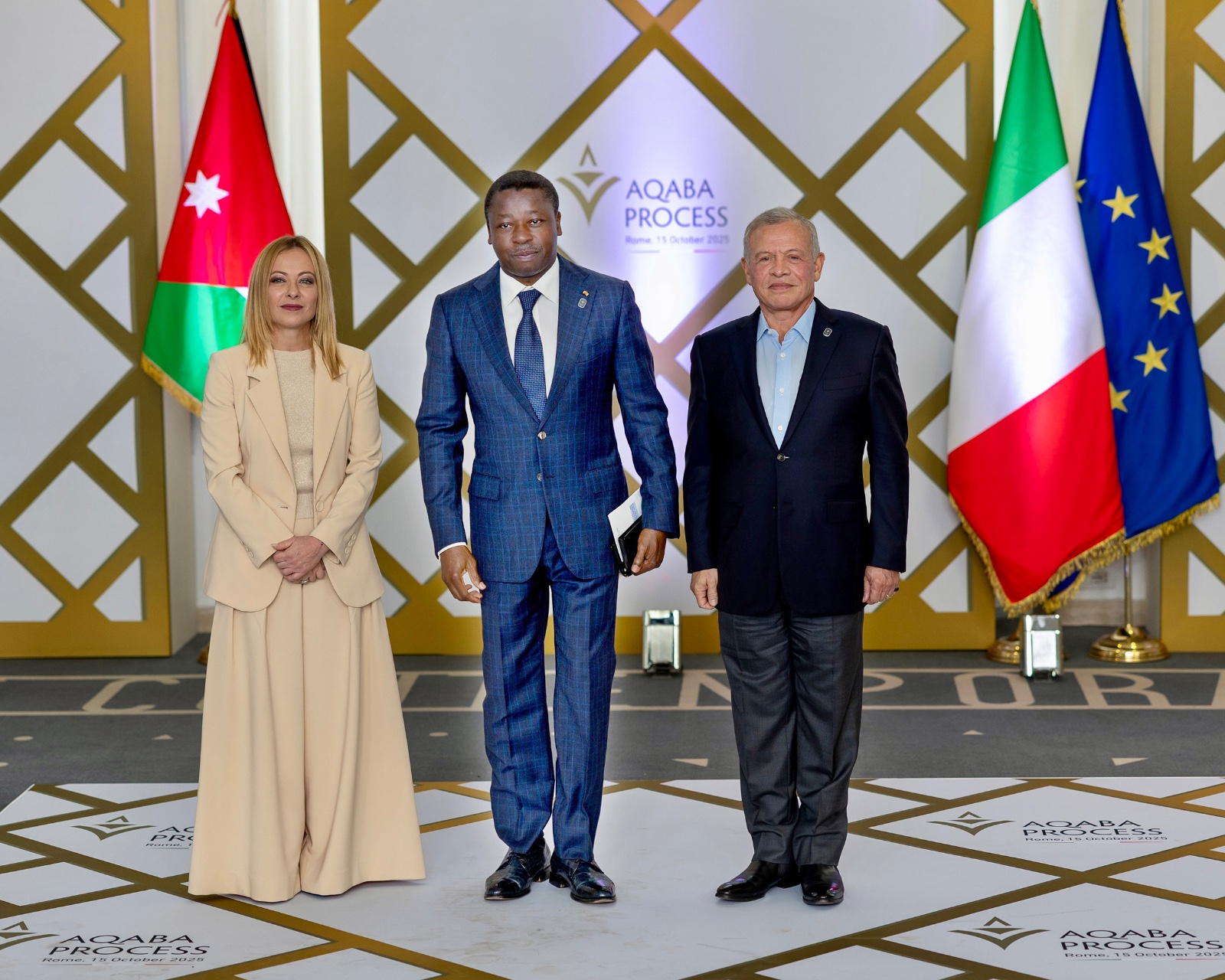 Sommet du Processus d’Aqaba à Rome: " Il est temps de cesser de répondre crise par crise, .." ,le Président  Faure  Gnassingbé